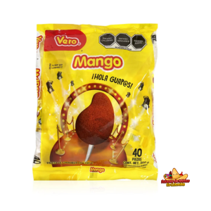 Paleta/colombina vero mango 40 unidades
